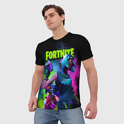 Футболка мужская FORTNITE, цвет: 3D-принт — фото 2