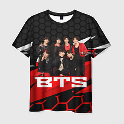 Футболка мужская BTS, цвет: 3D-принт