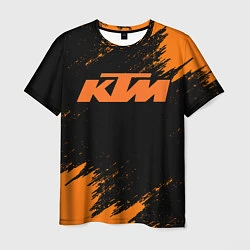 Футболка мужская KTM, цвет: 3D-принт
