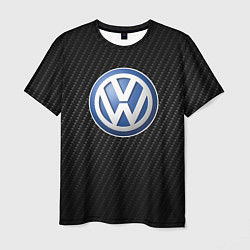 Футболка мужская Volkswagen Logo, цвет: 3D-принт