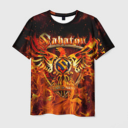 Футболка мужская SABATON, цвет: 3D-принт