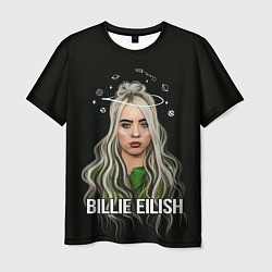 Футболка мужская BILLIE EILISH, цвет: 3D-принт