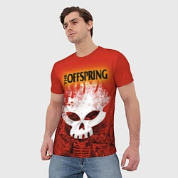 Футболка мужская The Offspring, цвет: 3D-принт — фото 2