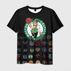 Футболка мужская Boston Celtics 1, цвет: 3D-принт