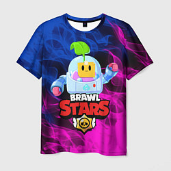 Футболка мужская BRAWL STARS SPROUT, цвет: 3D-принт