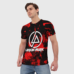 Футболка мужская Linkin Park, цвет: 3D-принт — фото 2