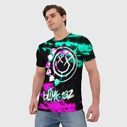 Футболка мужская Blink-182 6, цвет: 3D-принт — фото 2