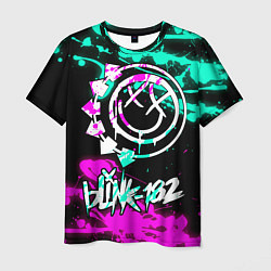 Футболка мужская Blink-182 6 цвета 3D-принт — фото 1
