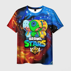 Футболка мужская BRAWL STARS LEON SKINS, цвет: 3D-принт