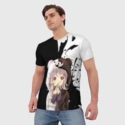 Футболка мужская Danganropa, цвет: 3D-принт — фото 2