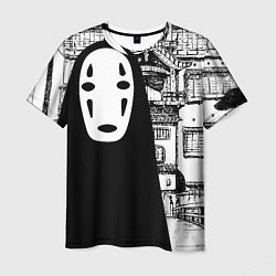 Футболка мужская No-Face Spirited Away Ghibli, цвет: 3D-принт