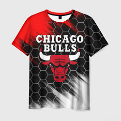 Футболка мужская CHICAGO BULLS, цвет: 3D-принт