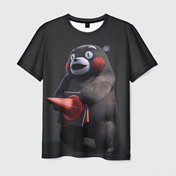 Футболка мужская Kumamon, цвет: 3D-принт