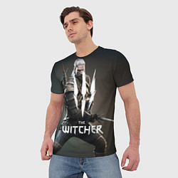 Футболка мужская The Witcher, цвет: 3D-принт — фото 2