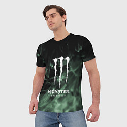 Футболка мужская MONSTER ENERGY, цвет: 3D-принт — фото 2