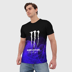 Футболка мужская MONSTER ENERGY, цвет: 3D-принт — фото 2