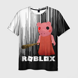 Футболка мужская Roblox Piggy, цвет: 3D-принт