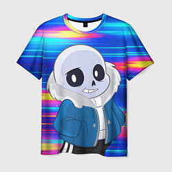 Футболка мужская Sans undertale Санс, цвет: 3D-принт