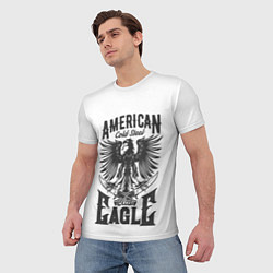 Футболка мужская Американский орел Z, цвет: 3D-принт — фото 2