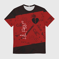 Футболка мужская LIL PEEP ЛИЛ ПИП, цвет: 3D-принт