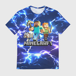 Футболка мужская MINECRAFT МАЙНКРАФТ, цвет: 3D-принт