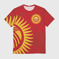Футболка мужская Киргизия, цвет: 3D-принт