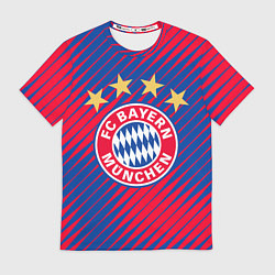 Футболка мужская BAYERN MUNCHEN, цвет: 3D-принт