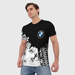 Футболка мужская BMW БМВ, цвет: 3D-принт — фото 2