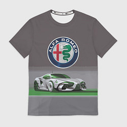 Футболка мужская Alfa Romeo motorsport, цвет: 3D-принт