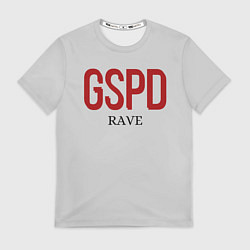 Футболка мужская GSPD rave, цвет: 3D-принт