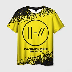 Футболка мужская TWENTY ONE PILOTS 21 PILOTS, цвет: 3D-принт