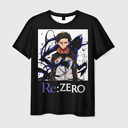 Футболка мужская Re zero, цвет: 3D-принт