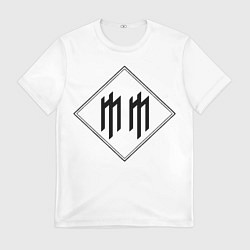 Футболка мужская Marilyn Manson, цвет: 3D-принт