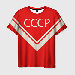 Футболка мужская СССР хоккейная форма, цвет: 3D-принт