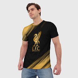 Футболка мужская Liverpool Ливерпуль, цвет: 3D-принт — фото 2