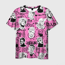 Футболка мужская LIL PEEP, цвет: 3D-принт