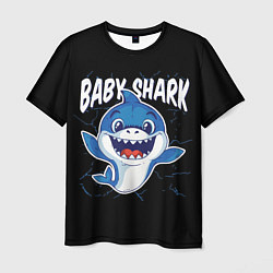 Футболка мужская Baby Shark, цвет: 3D-принт