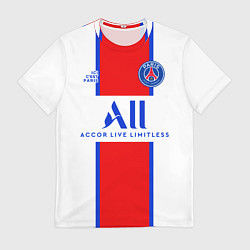 Футболка мужская PSG, выездная сезон 2021, цвет: 3D-принт