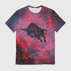 Футболка мужская Бык, цвет: 3D-принт