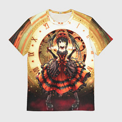 Футболка мужская Куруми и часы, цвет: 3D-принт