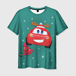 Футболка мужская Lightning McQueen, цвет: 3D-принт