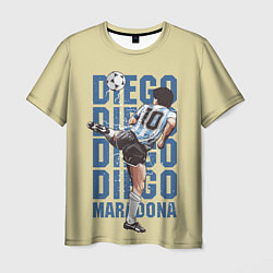 Футболка мужская Diego Diego, цвет: 3D-принт