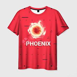 Футболка мужская Phoenix, цвет: 3D-принт
