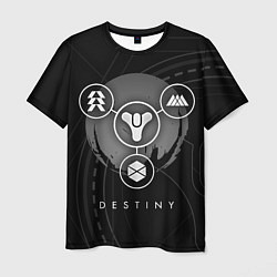 Футболка мужская DESTINY, цвет: 3D-принт