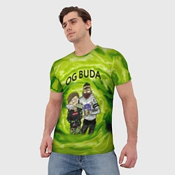 Футболка мужская Репер - OG Buda, цвет: 3D-принт — фото 2