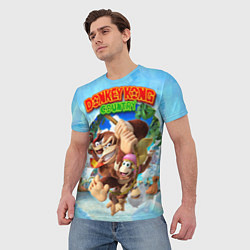 Футболка мужская DK, цвет: 3D-принт — фото 2