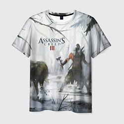Футболка мужская Assassin’s Creed 3, цвет: 3D-принт
