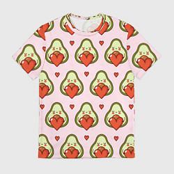 Футболка мужская Love Avocado, цвет: 3D-принт