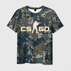 Футболка мужская CS:GO - Camo, цвет: 3D-принт