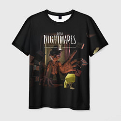 Футболка мужская Little Nightmares 2 сторож, цвет: 3D-принт